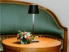 Asztali éjjeli vzeték nélküli usb lámpa állítható fényerővel, 38 cm, fekete