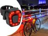Újratölthető Kerékpár hátsó lámpa 14 led USB
