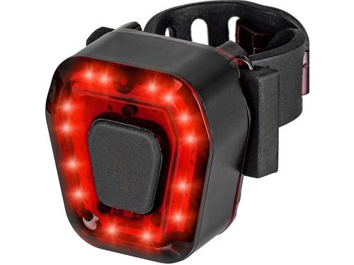 Újratölthető Kerékpár hátsó lámpa 14 led USB
