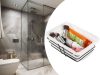 Loft fém drótkosár a konyhában gyümölcs kenyér béléssel