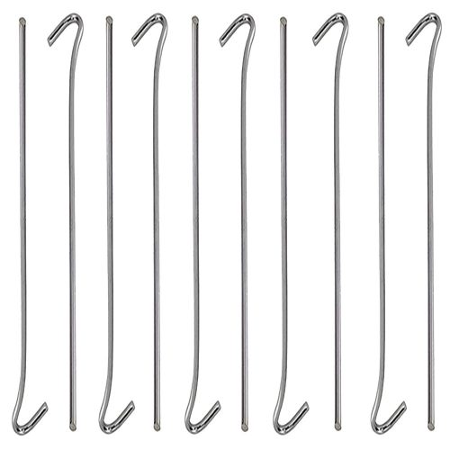 Sátorcölöpök anchor pigs steel 31cm 10db hook &