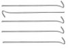 Sátorcölöpök anchor pigs steel 31cm 10db hook &