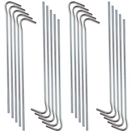 Sátorcölöpök holidays horgony csapok acél 18cm 20db hook &