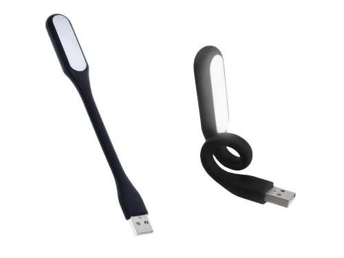Szilikon rugalmas usb lámpa laptophoz, számítógéphez 6 ledes, erős fénnyel