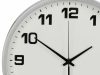Csendes működésű kerek falióra másodpercmutatóval, 25 cm
