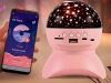 Csillag projektor éjszakai fény led hangszóró Bluetooth usb projektor