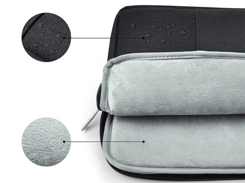 15,6 hüvelykes vízlepergető laptop tok oldalzsebbel