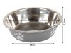 Fémetal anti-slipping kutya kutya macskatáp vízi tál 150ml
