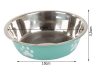 Fémetal anti-slipping kutya kutya macskatáp vízi tál 150ml