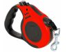 Automatikus lanyard kutyák kutyák keresztünk blokkolása erős, keverenyes tekercs 5m 15kg