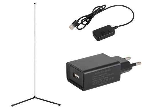 RGB LED állólámpa sarokba, alkalmazással és távirányítóval 150cm