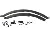 Bike fenders front rear bike fenders universal set of 2 pcs fekete