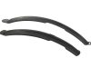 Bike fenders front rear bike fenders universal set of 2 pcs fekete