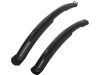 Bike fenders front rear bike fenders universal set of 2 pcs fekete