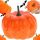 Dekoratív sütőtök mesterséges polisztirol dekoráció halloween ősz