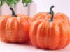 Dekoratív sütőtök mesterséges polisztirol dekoráció halloween ősz