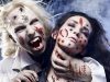 Tetoválások halloween hamis valósághű mosható ideiglenes álca vér
