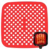 Szilikon Air fryer sütőbetét, 21 cm, négyzet alakú