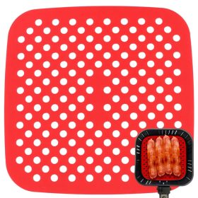 Szilikon Air fryer sütőbetét, 21 cm, négyzet alakú