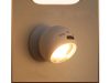 Led lámpa cob 360 elemmel működő mágnes vezeték nélküli mozgásérzékelő éjszakai