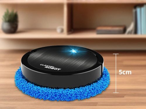 Cleanel elektromos vezeték nélküli felmosó robot – Fekete