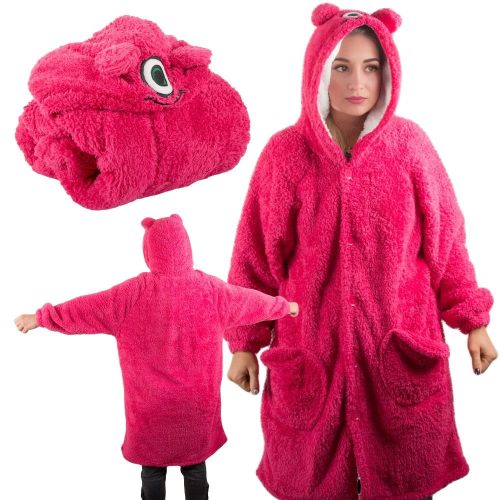 Meleg vastag oversize takaró pulóver xl kapucnival