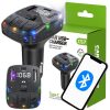 Autó autó mp3/wma továbbító 2xusb + usb c kéktooth 5.3 led qc 3.0