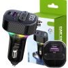 Autós adóvevő fm mp3/wma usb a+usb c 30w kéktooth 5.3 led qc 3.0