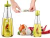 Olaj és ecet üveg üveg adagoló gyógynövény adagolóval 0.5l