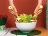 Kanál tészta spagetti kanál 2 db-os szett kanál nagy szűrő