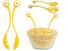 Kanál tészta spagetti kanál 2 db-os szett kanál nagy szűrő