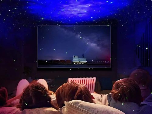 Maci LED csillagos égbolt projektor távirányítóval