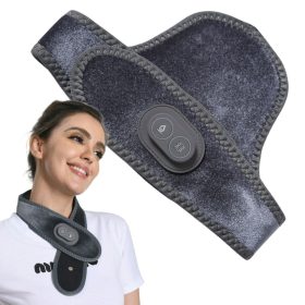   Nyakfájás enyhítése nyakmasszírozó melegítő masszázs fejpánt usb könnyű súlyú