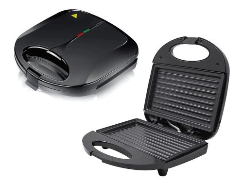Tapadásmentes panini, tortilla, szendvicssütő, 750W