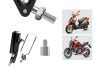 Motoros tükör alumínium könnyűszerkezetes m10-es tartó m8-as adapterrel