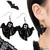 Halloween fülbevaló többféle mintával