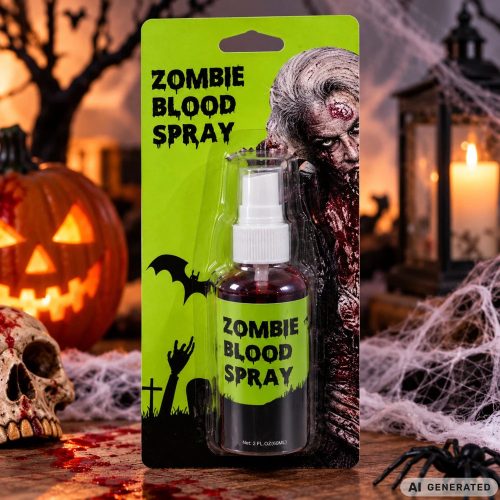 Lemosható művér spray - makeup Halloweenre, 60 ml