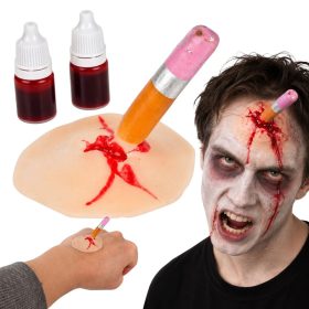 Halloween műseb sminkkészlet művérrel