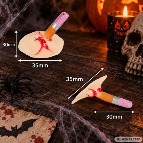Halloween műseb sminkkészlet művérrel