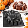 Pók tortaforma nagy szilikon halloweenre