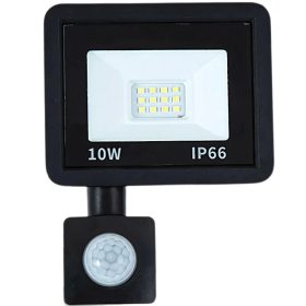   HALOGÉN REFLEKTOR LED 10W 6000K szürkület és napfelkelte érzékelővel, vízálló IP66