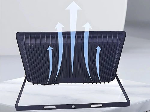 HALOGÉN REFLEKTOR LED 10W 6000K szürkület és napfelkelte érzékelővel, vízálló IP66