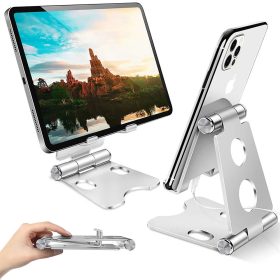 Telefon, táblagép tartó fém csúszásmentes állvány