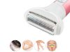 Női borotva és trimmer, 4 az 1-ben, USB, világos rózsaszín
