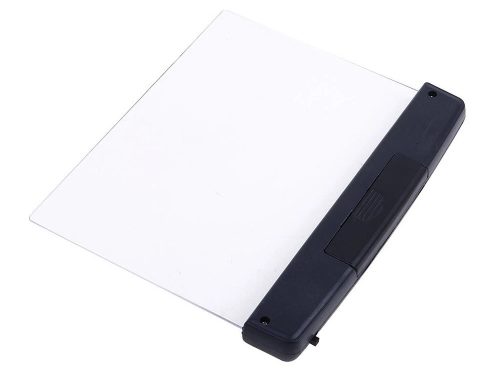 Hordozható LED olvasólámpa panel, Plexi könyvlámpa éjszakai olvasáshoz 