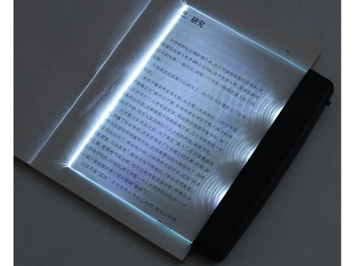Hordozható LED olvasólámpa panel, Plexi könyvlámpa éjszakai olvasáshoz 
