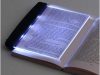 Hordozható LED olvasólámpa panel, Plexi könyvlámpa éjszakai olvasáshoz 