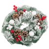 Koszorú karácsonyi koszorú karácsonyi dekoráció ajtódíszítés ablak