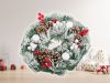 Koszorú karácsonyi koszorú karácsonyi dekoráció ajtódíszítés ablak