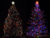 Belső karácsonyfa világítás multicolor 300 led világítás 8 programmal